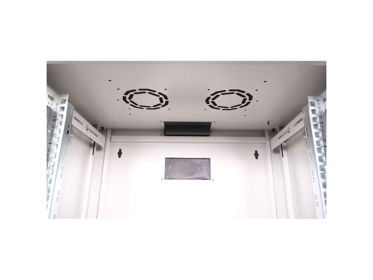 ROLINE 19-inch wandbehuizing Pro 16 U, 600x450 BxD grijs