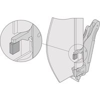 SCHROFF ATCA IEA Handle, Plunger Style