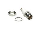 TELEGÄRTNER BNC Bulkhead Socket, insulated with white insulating flange