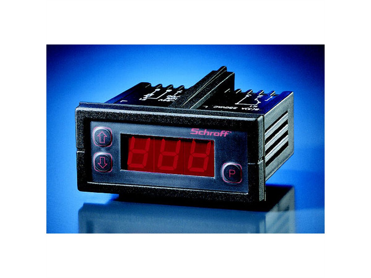 SCHROFF Thermostat mit Digitalanzeige - TEMPERATURREGLER 230V AC