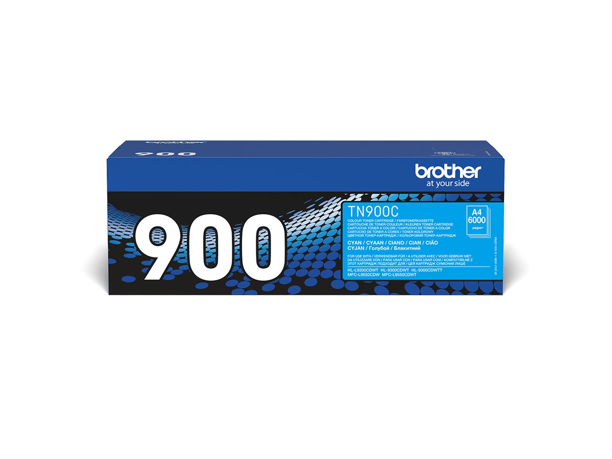 Brother TN-900C tonercartridge 1 stuk(s) Origineel Cyaan