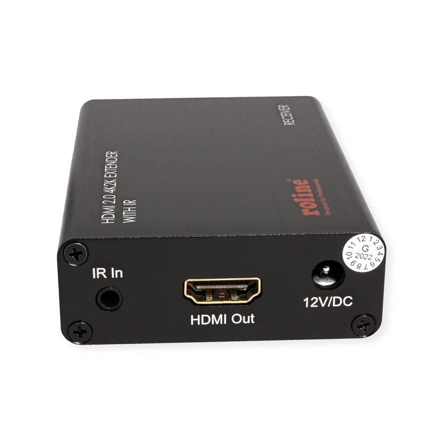 ROLINE Audio/Video System, HDMI, via Cat.6A, 4K@60Hz, 30m/45m