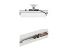 VALUE Cable Cover Organizer (Under Desk Mount), white