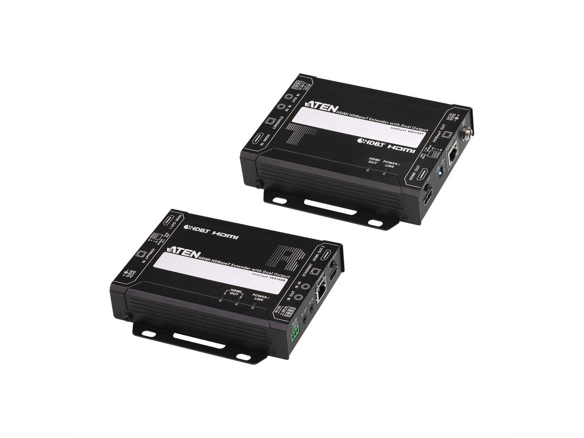 ATEN VE814A HDMI Extender, Dual Display, 4k bij 100m