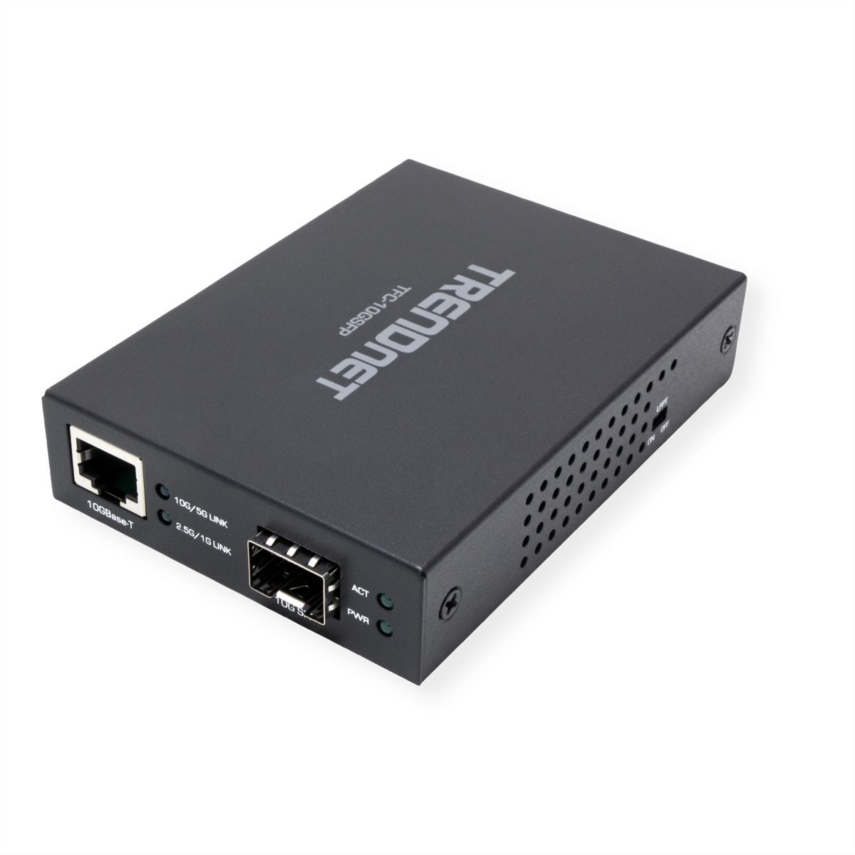 TRENDnet TFC-10GSFP Media Converter, 10GBASE-T zu SFP+ Fiber