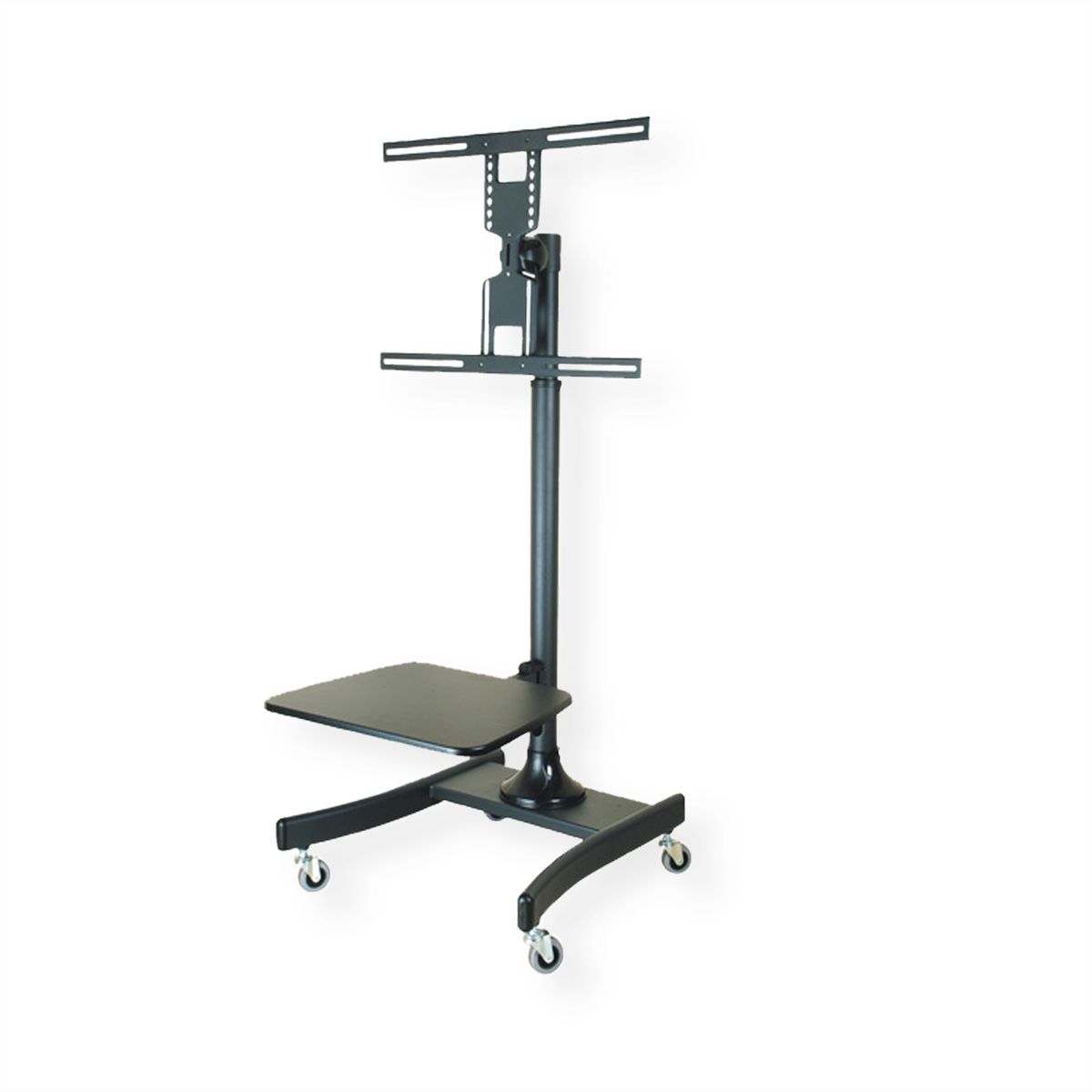 VALUE LCD/TV rolstandaard, tot 35 kg (27" tot 47"), zwart