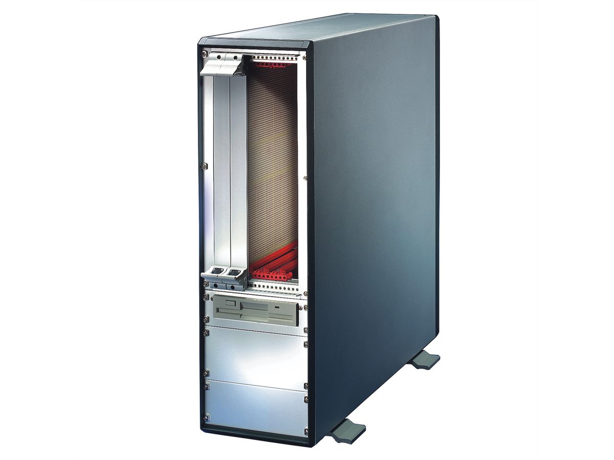 SCHROFF RatiopacPRO 19" torenkast, achteraf te plaatsen afscherming, Front Trim, 4 HE, 84 HP, 495 mm