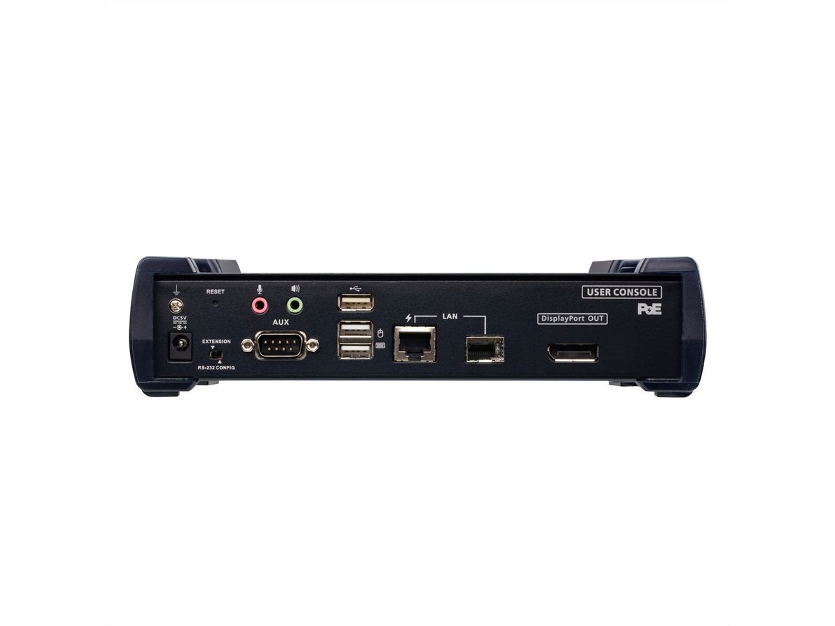 ATEN KE9952R 4K DP KVM over IP-extender met PoE ontvanger