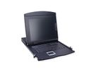 VALUE 19" KVM-console, 43 cm (17") TFT (16:9), VGA, USB, toetsenbord layout Duits