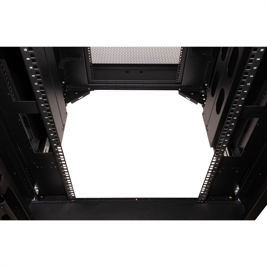 ROLINE colocation-kast 42HE 800x1000 mm, 2 compartimenten, zwart