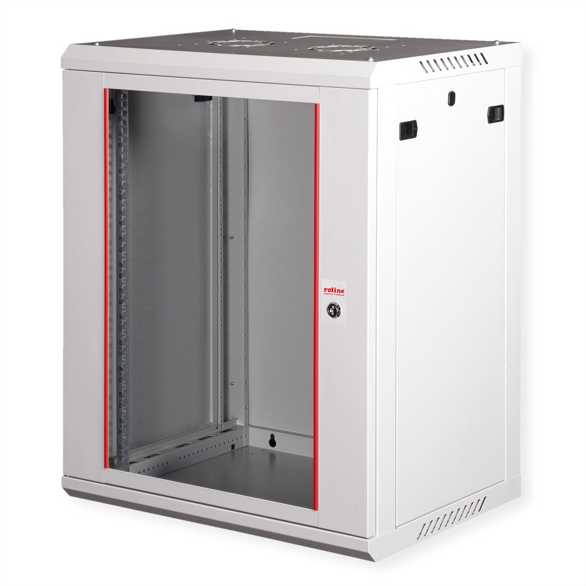 ROLINE 19" Wall Cabinet Basic Plus 18U, 600x450 BxT grey