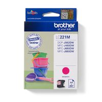 Brother LC221M inktcartridge 1 stuk(s) Origineel Magenta
