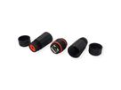 VALUE RJ45 Modular Coupler, Cat.6A (Class EA), STP, Outdoor/Industrial, black