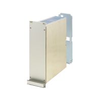 SCHROFF Insteekeenheid met frame PRO-Set, Afgeschermd, geperforeerd, 1 Connector, 6 HE, 42 HE, 167 mm