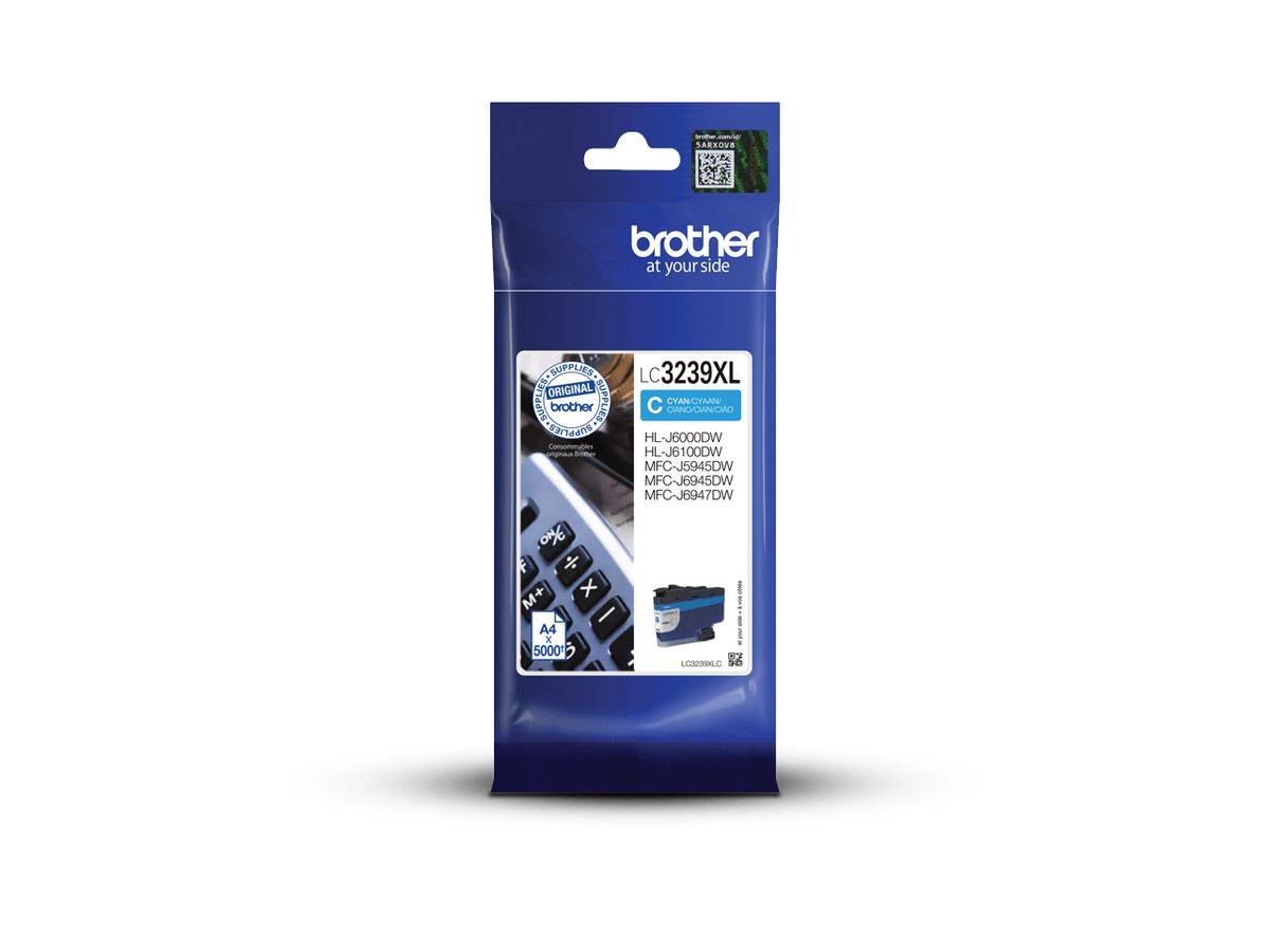 Brother LC3239XLC ink cartridge 1 pc(s) Original Cyan