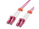 VALUE  F.O. Kabel 50/125µm OM4, LC/LC, low-Loss connector , violet, 5 m