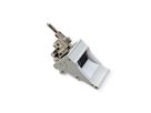 SCHROFF Inserter/Extractor Handle Type IEL, Grey Lever, Black Button, Bottom, 10 Pieces
