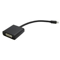 VALUE Mini DisplayPort-DVI Adapter, Mini DP M - DVI F
