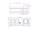BACHMANN DESK 2xCEE7/3 1xCM GST18, zwart