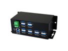 EXSYS EX-1112HMS 12-poorts USB 3.2 Gen1 HUB 15KV ESD Surge Protection Metalen behuizing
