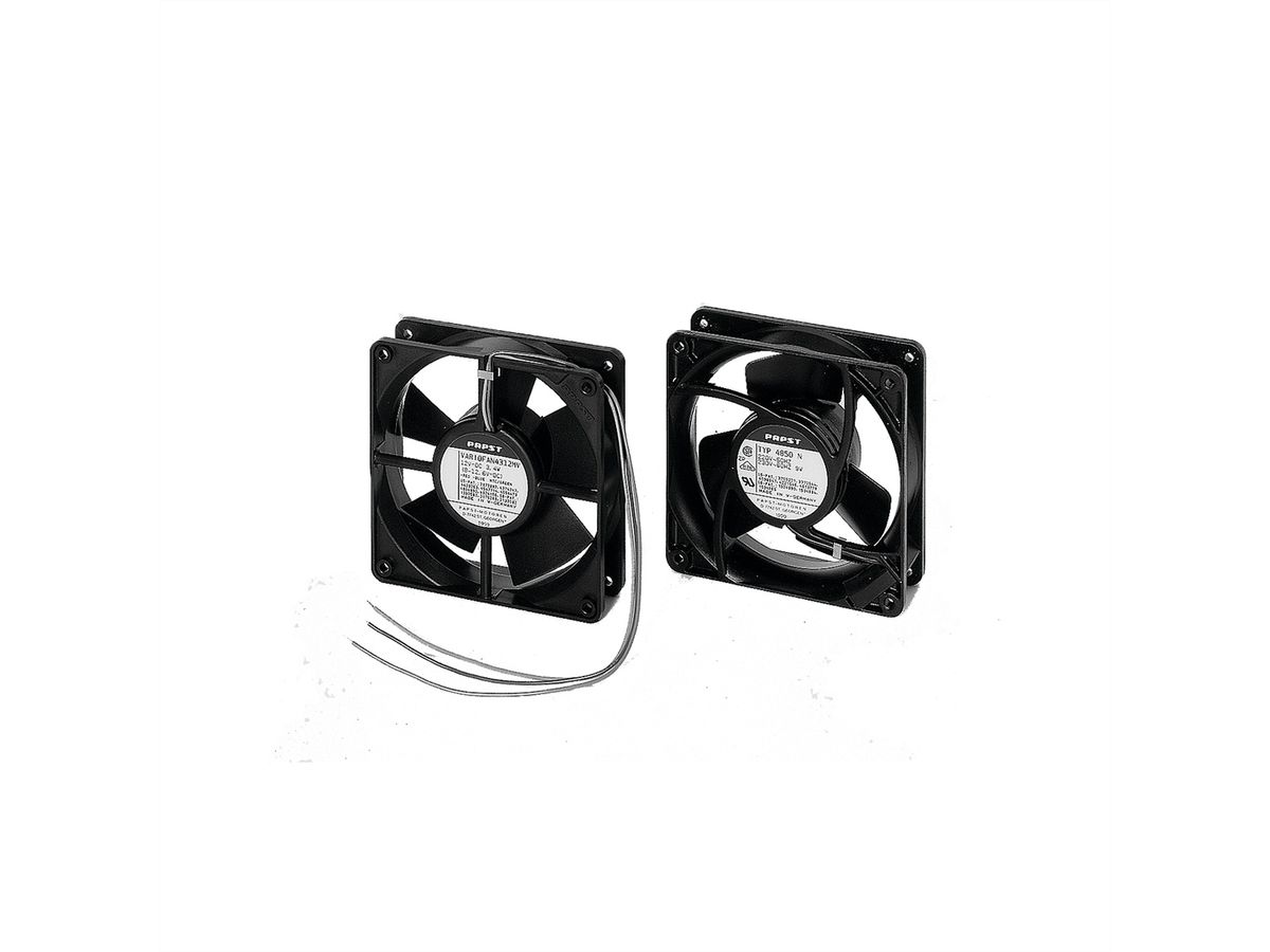 SCHROFF gelijkstroomventilator, 12 V, 119 x 119 x 32 mm, 138 m³h