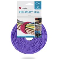 VELCRO® One Wrap® Bindband 20 mm x 230 mm, 100 stuks, violet