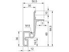 SCHROFF Novastar kastframe, Slim-Line, 12 U 553W 1000D