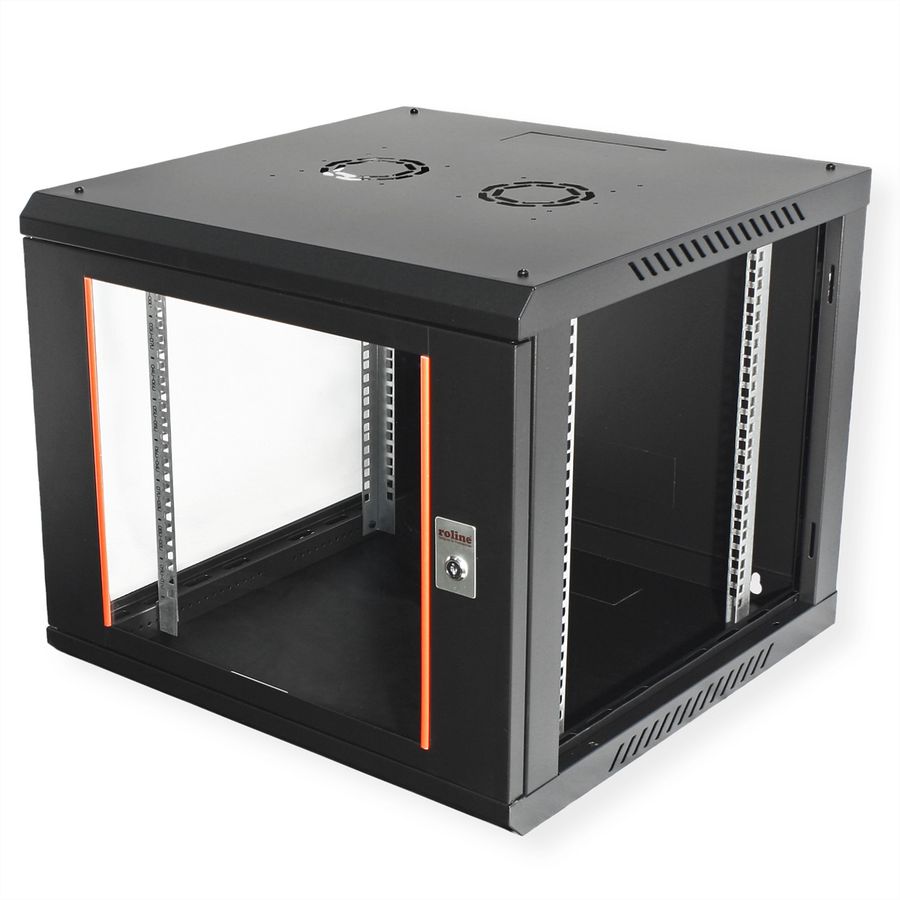 ROLINE 19" Wall Cabinet Basic Plus 9U, 600x600 BxT black