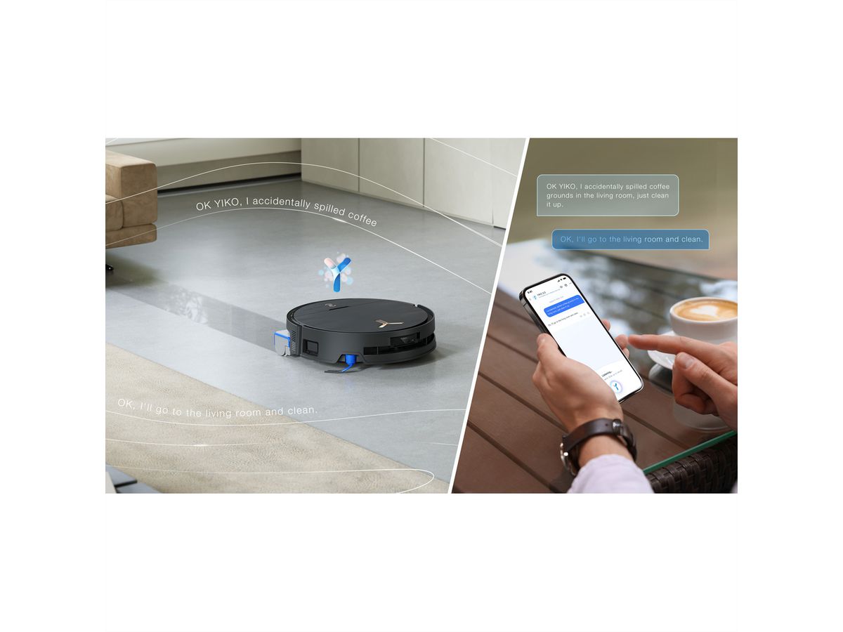 Ecovacs Saugroboter X9 PRO OMNI, Deebot, black