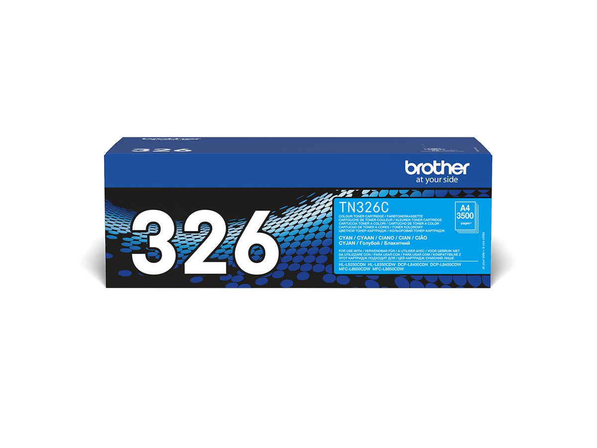 Brother TN-326C tonercartridge 1 stuk(s) Origineel Cyaan