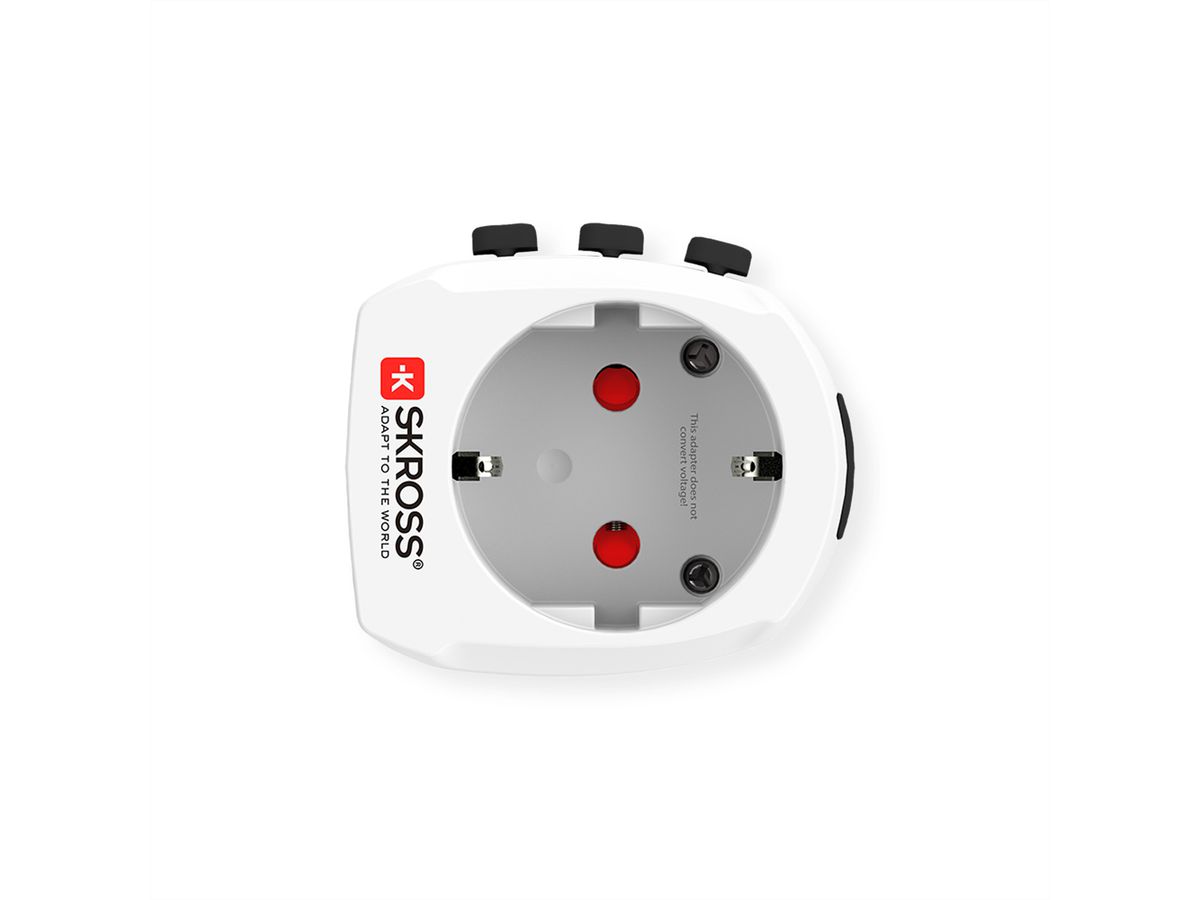 Skross PRO Light World Universele Adapter, Wereldwijd