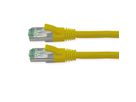 ROLINE RM Patchkabel Cat.6A S/FTP (PiMF), geel, 10 m