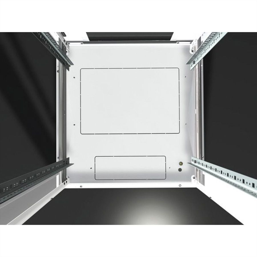 CONTEG RI7 ISeven IT-kast 42 HE, 800 x 800 mm, grijs
