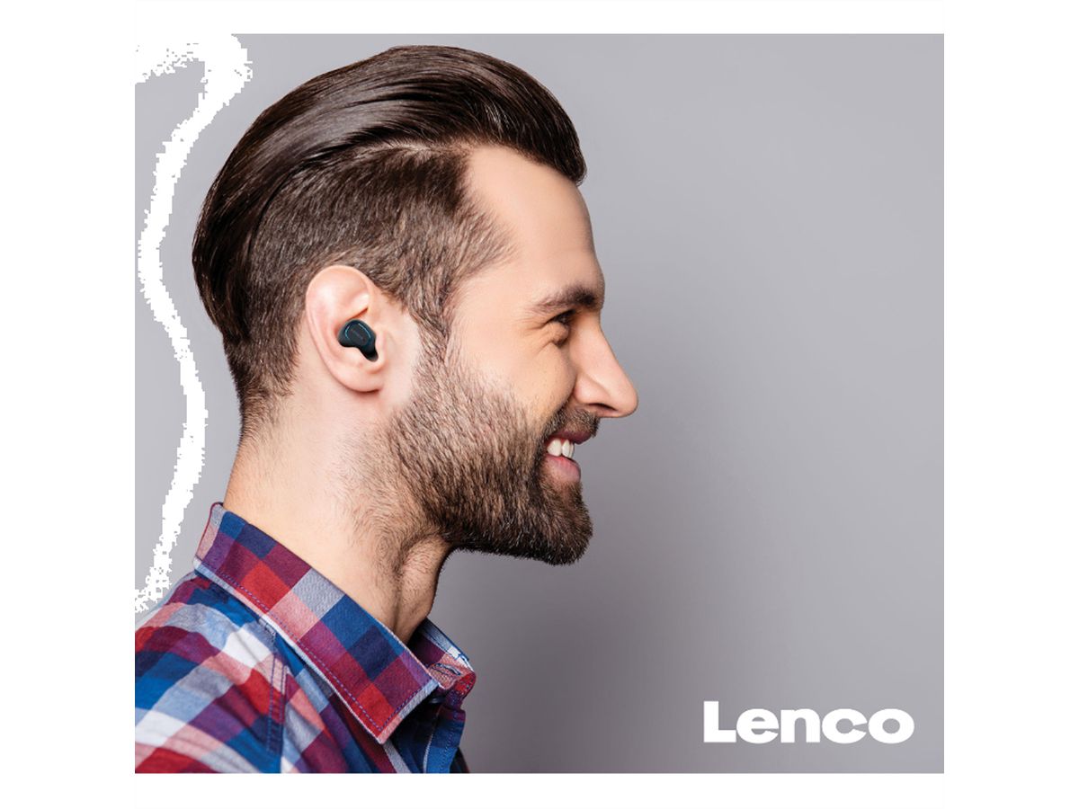 Lenco EPB-410 koptelefoon voor in de oren, met Bluetooth