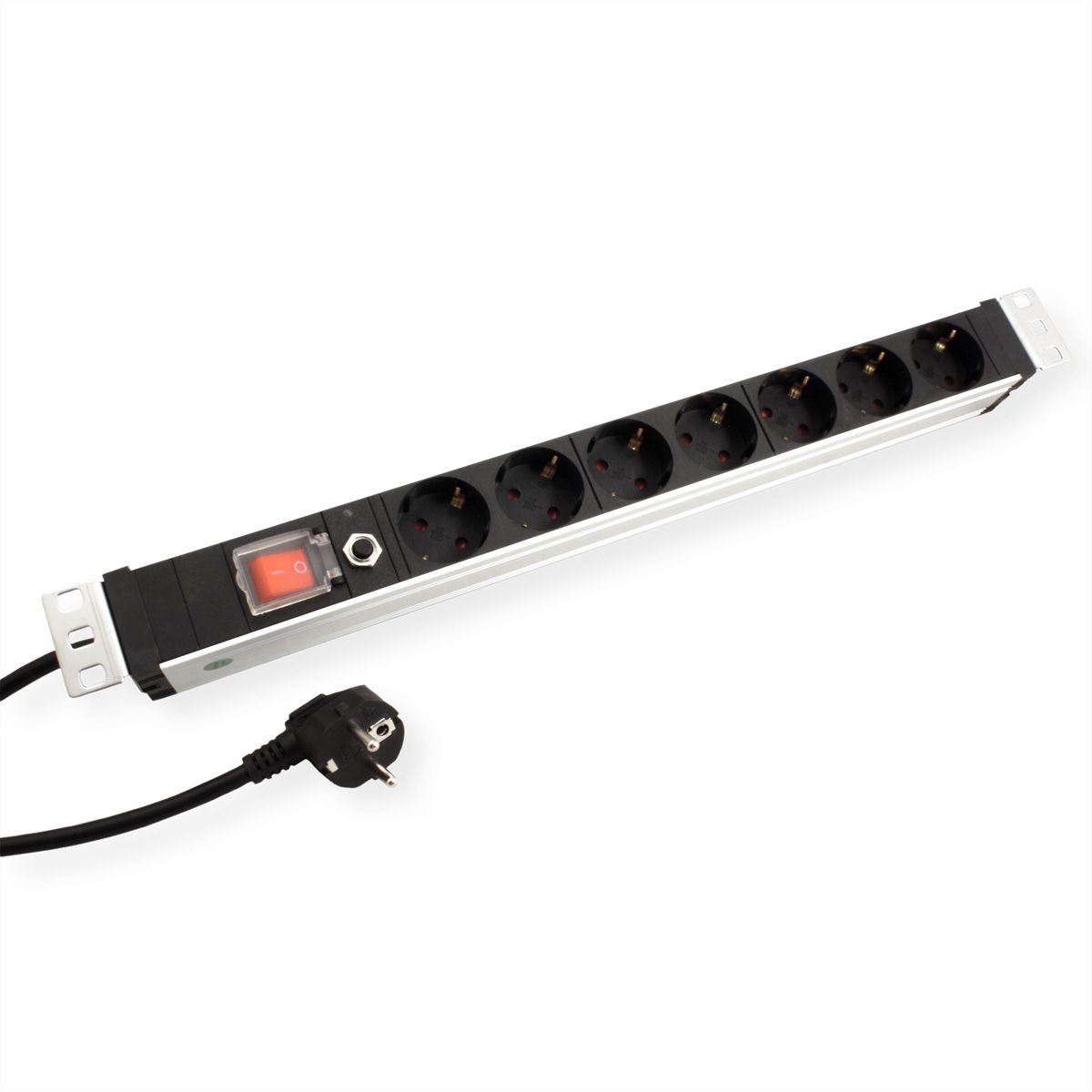 VALUE 19" PDU for Cabinets, 7x, 4000W, CEE 7/7 German Type Plug, 1.8 m