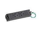 BACHMANN STEPSokkel 2xUK 45° GST18 incl. aarding