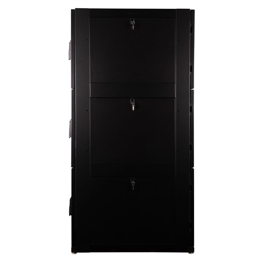 ROLINE colocation-kast 47HE 800x1000 mm, 3 compartimenten, zwart