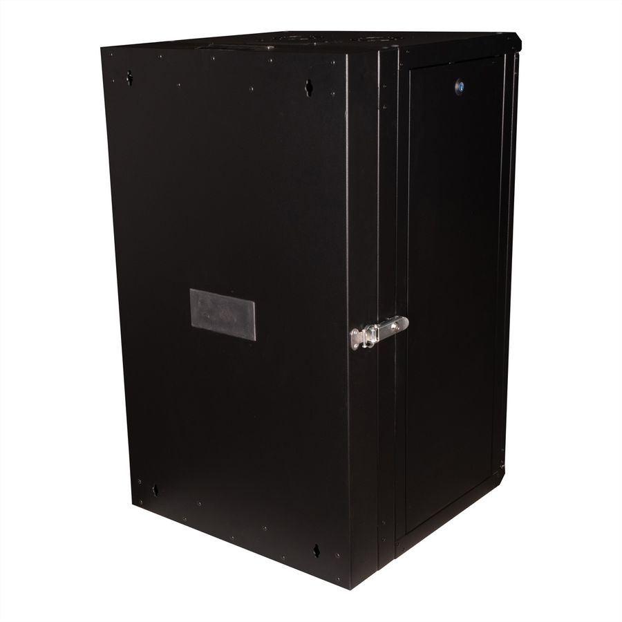 ROLINE 19-inch wall-mounted housing Pro 20 U, 600x600 WxD two-piece swivelling black