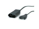 BACHMANN Euro extension lead 230V/2.5A, black, 3 m