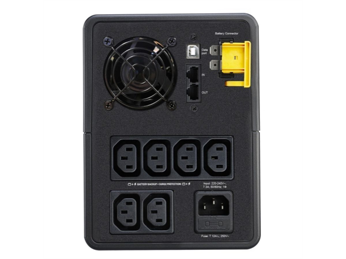 APC Back-UPS BX1600MI, IEC-apparaten
