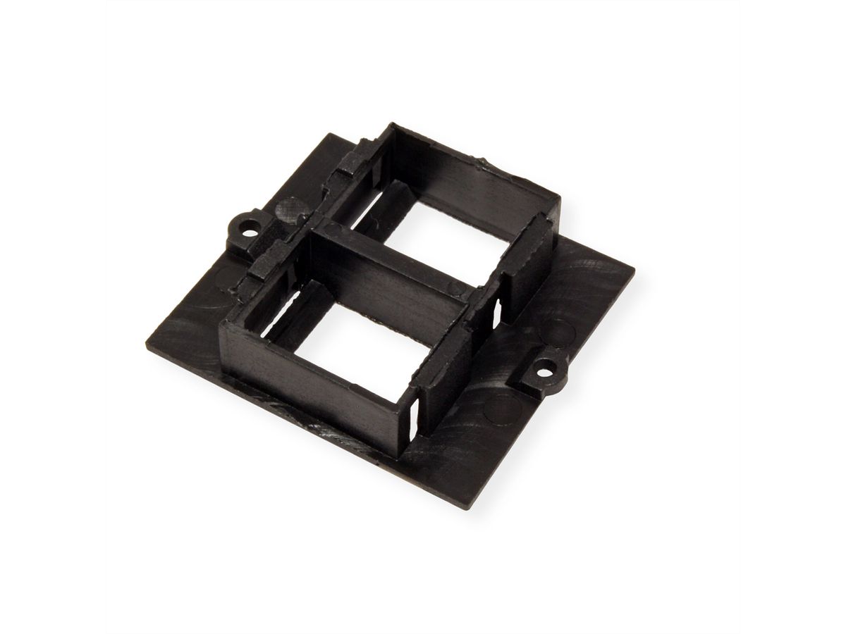 BACHMANN custom module frame 2x Keystone, black