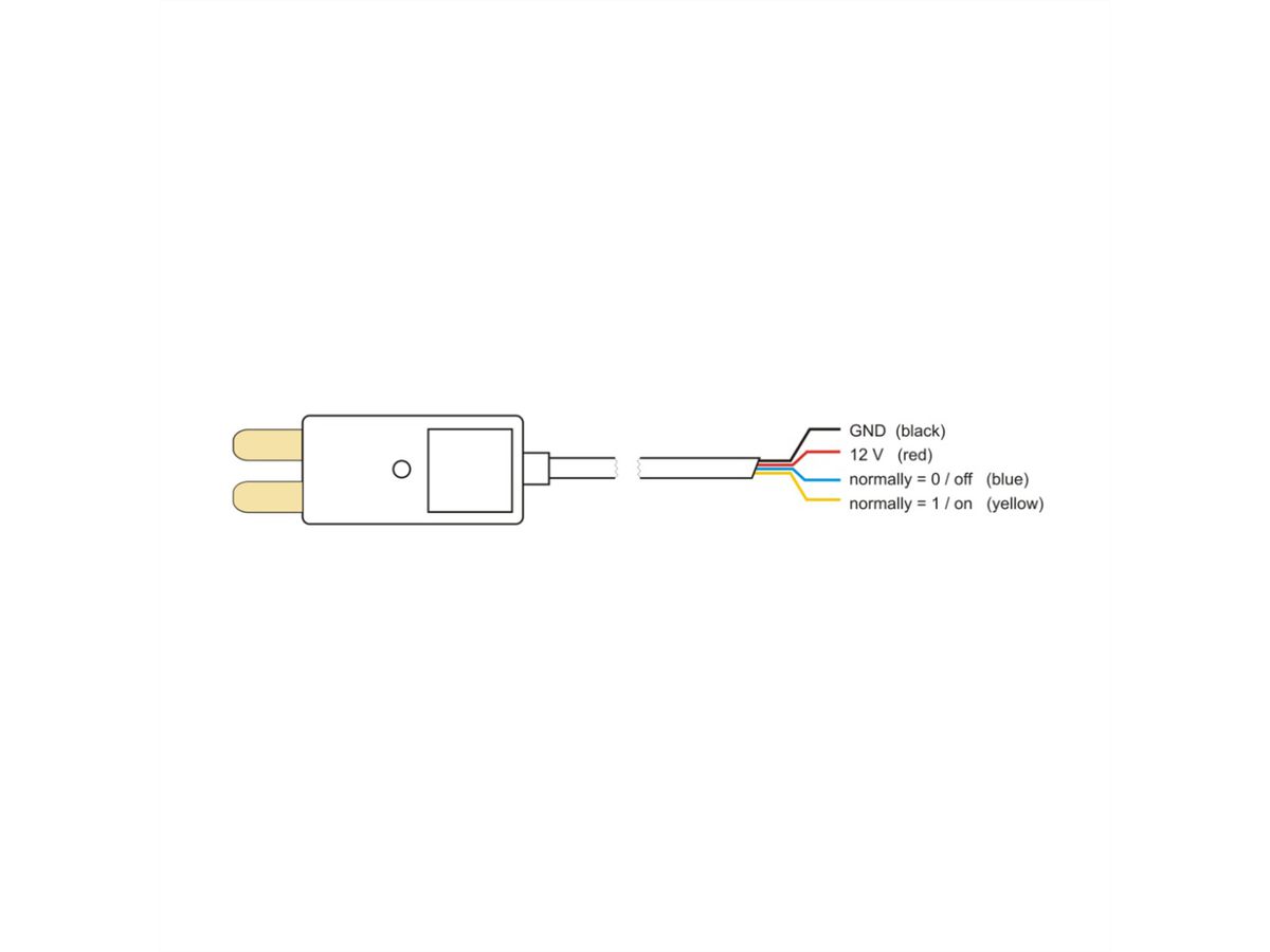 GUDE 7313 Leckage Punktsensor, 2,5 m