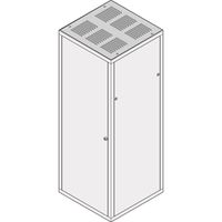 SCHROFF Eurorack Top Cover Flush, Louvered , RAL 7021, 600W 900D