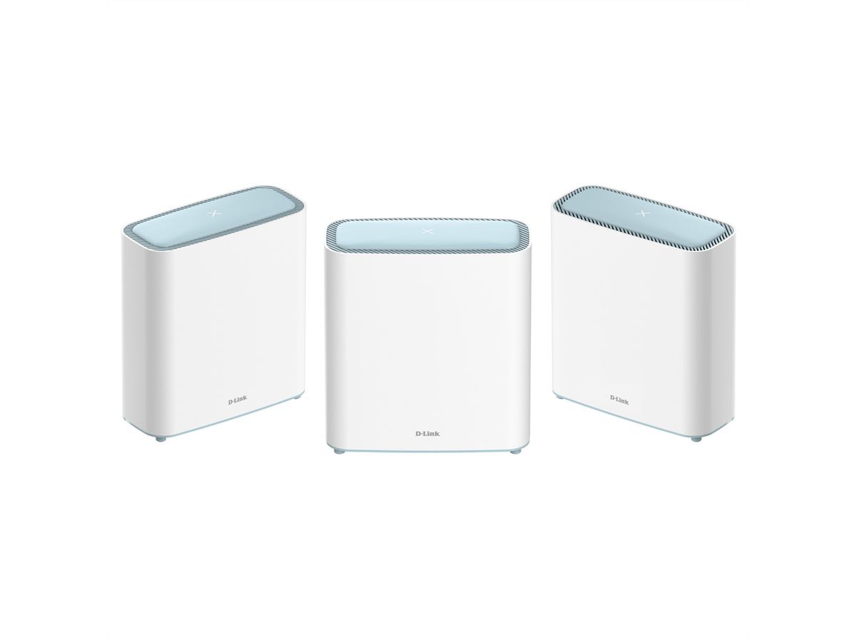 D-Link M32-2 EaglePro 2-Pack Mesh System, AI, AX3200, WiFi 6, MU-MIMO