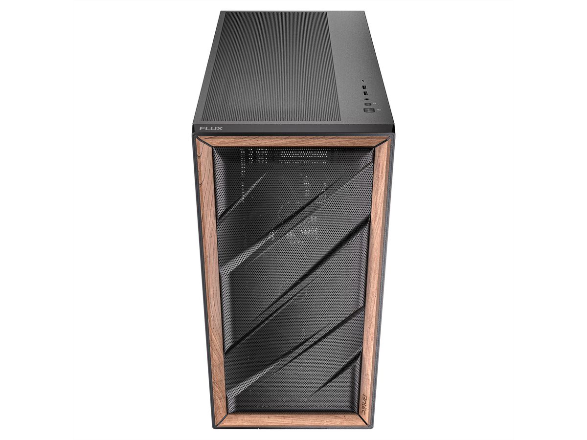 ANTEC FLUX PC case Midi Tower Gaming ATX, black