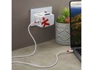 Skross Wereld USB Oplader A/C 45PD met USB-C kabel , Wereldwijd