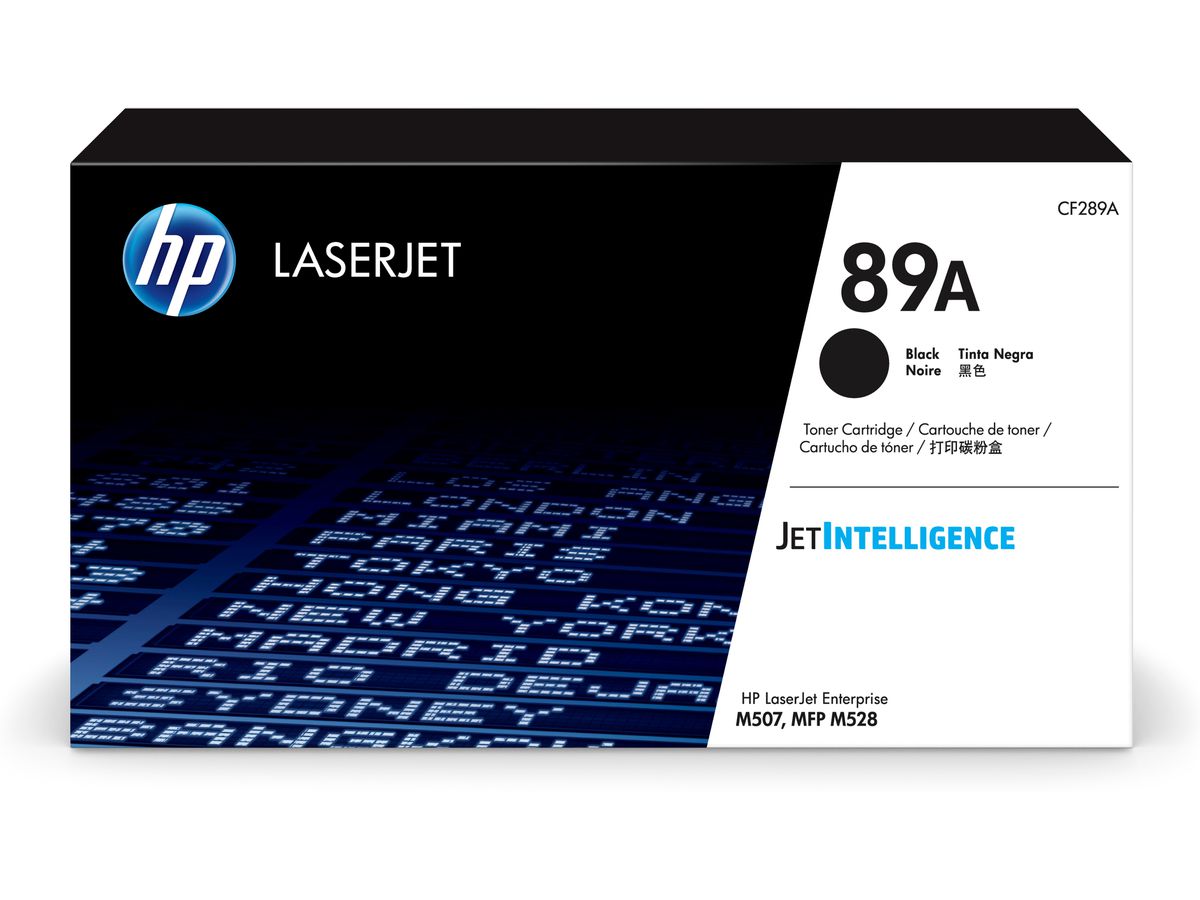 HP 89A originele zwarte LaserJet tonercartridge