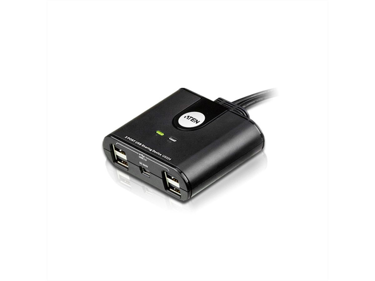 ATEN US224 2-Port USB 2.0 Peripheral Switch