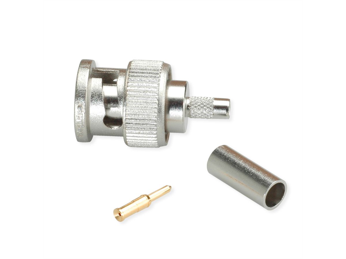 TELEGÄRTNER BNC-Crimpstecker 75 Ohm