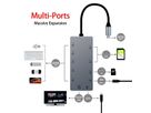 EXSYS EX-1221HM USB 3.2 Gen1 C-HUB 11 Ports für Notebook, Matebook und MacBook